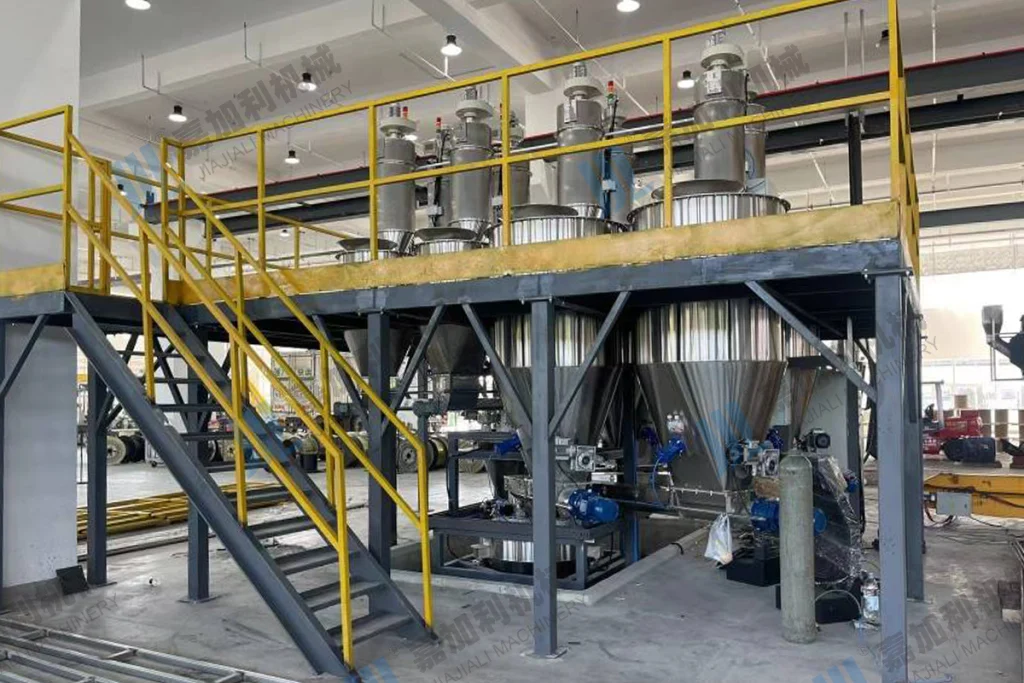 loss-in-weight feeder in automatic batching system