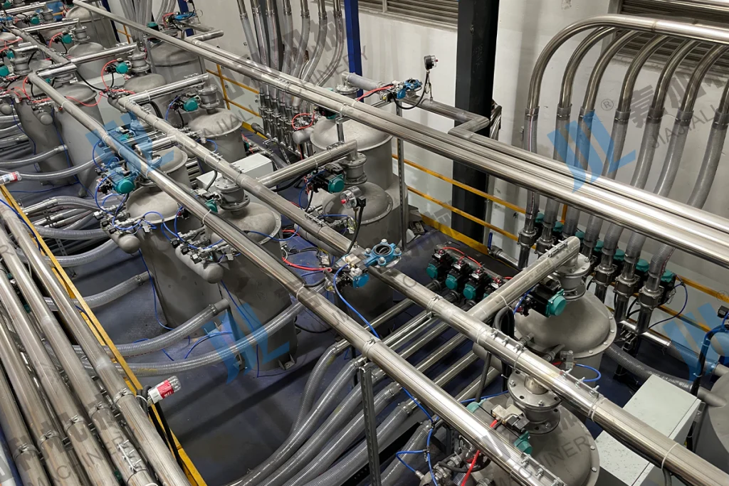 vacuum automatic feeder for centralized feeding system